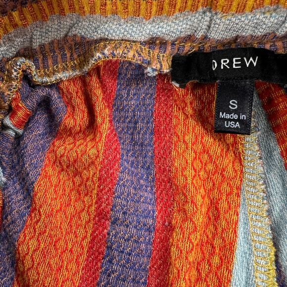 Anthropologie Drew Wide Leg Multi Stripe Pants Boho CA80904 Agave Size S - Picture 6 of 9